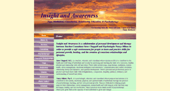 Desktop Screenshot of insightandawareness.com